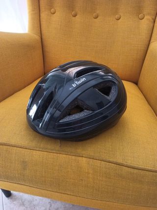 Casco bici Btwin negro