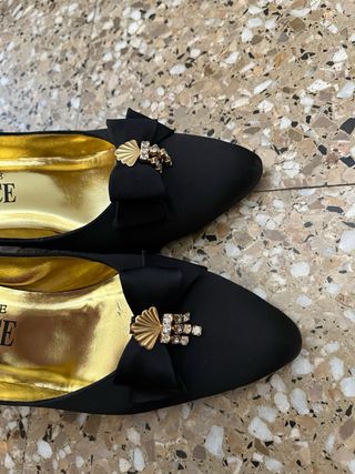 Zapatos Realice tacón negro