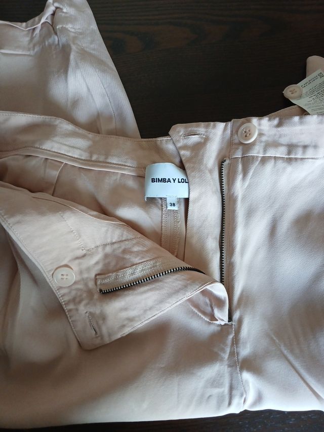 Pantalón Bimba y Lola rosa clarito- 38