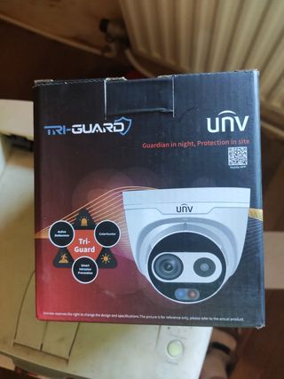 Cámara vigilancia termica y optica uniview unv