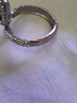 Pulsera serpiente bisutería plata