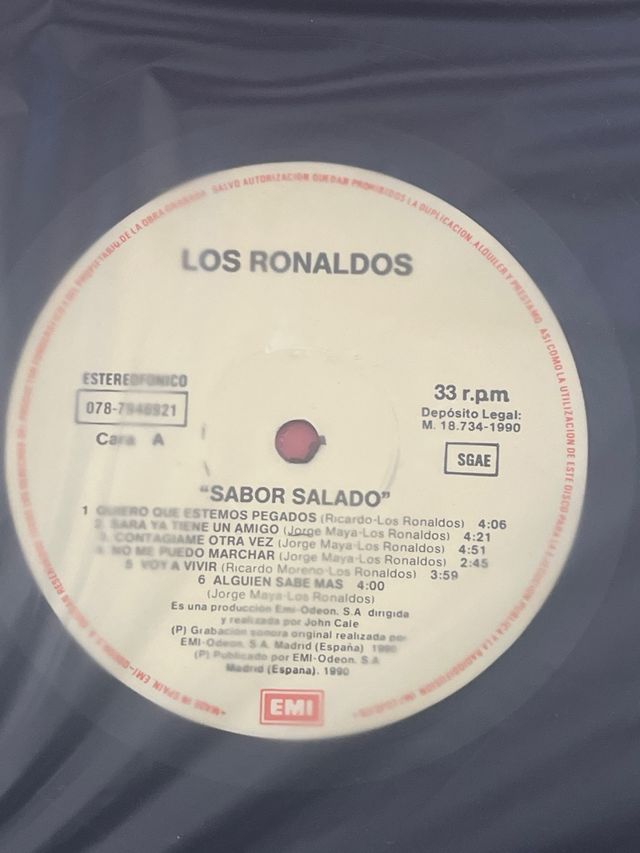 Los Ronaldos - Sabor Salado LP