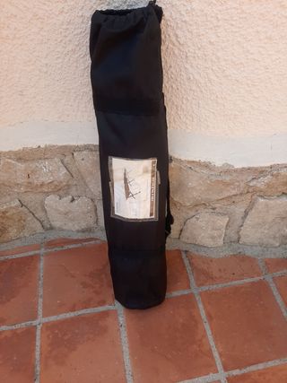 Cama camping plegable - Negra