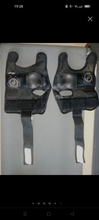 Rodilleras coderas y guantes de Patinaje.