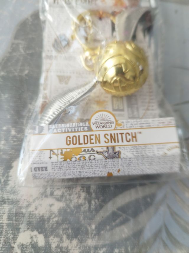 Llavero Snitch Dorada Harry Potter