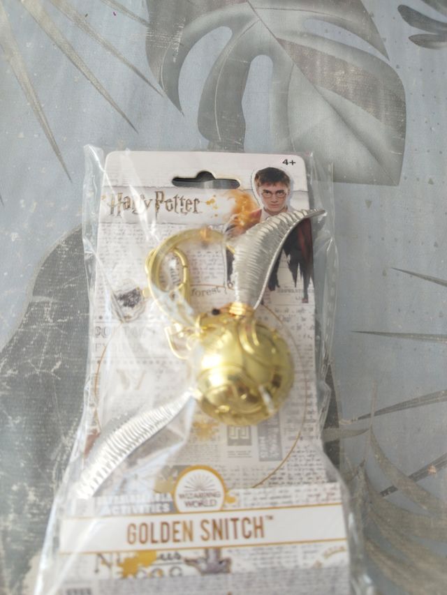 Llavero Snitch Dorada Harry Potter