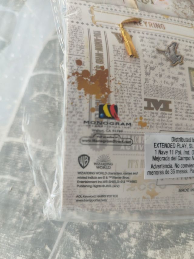 Llavero Snitch Dorada Harry Potter