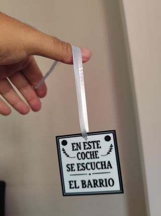 Colgante decorativo El Barrio.