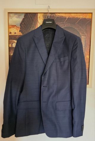 Traje Calvin Klein Slim Fit Talla 48