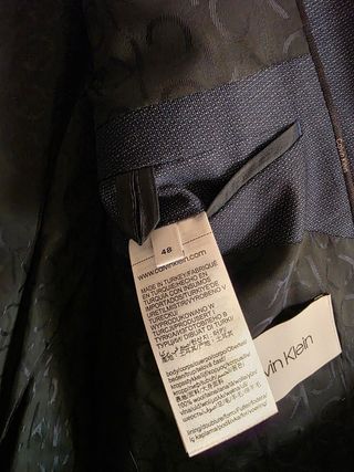 Traje Calvin Klein Slim Fit Talla 48