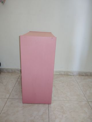 Cajonera rosa 3 cajones