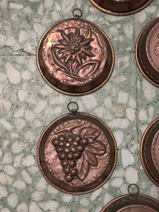 6 Moldes Antiguos Postres