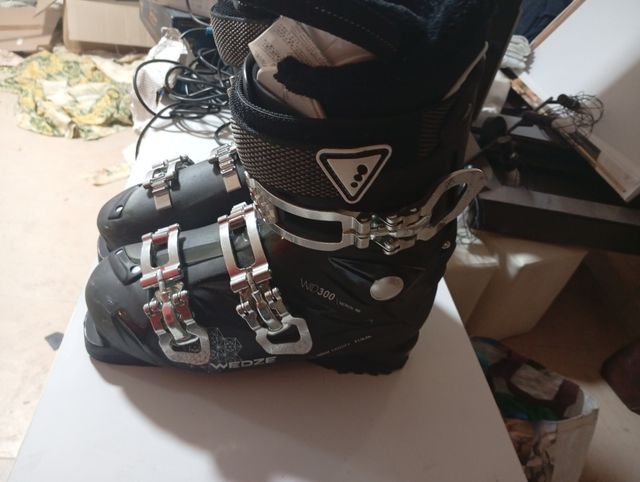 Botas Esquí Wedze 42.5 - Negro/Plata
