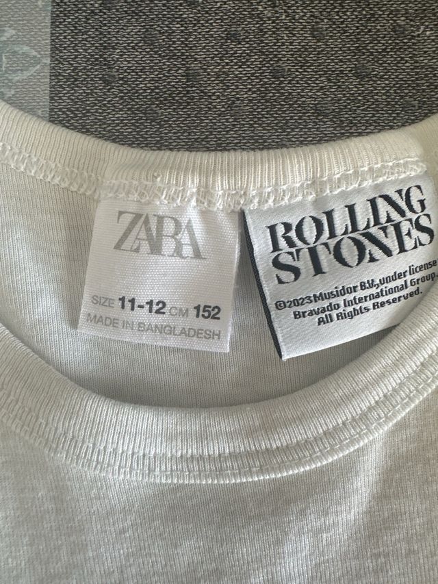 Camiseta Rolling Stones niña (11-12)