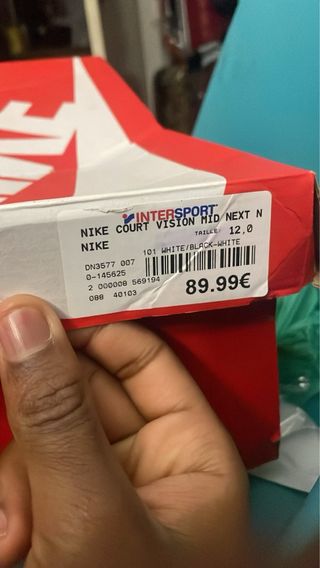 Nike Air Force 1 altas negras y blancas