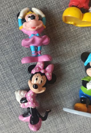7 Figuras Mickey Mouse PVC