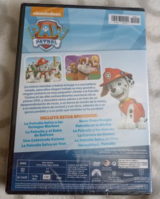 DVD Paw Patrol: ¡Aventura canina!