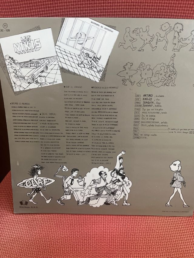 Los Nikis - Maxi single “olaf el vikingo”