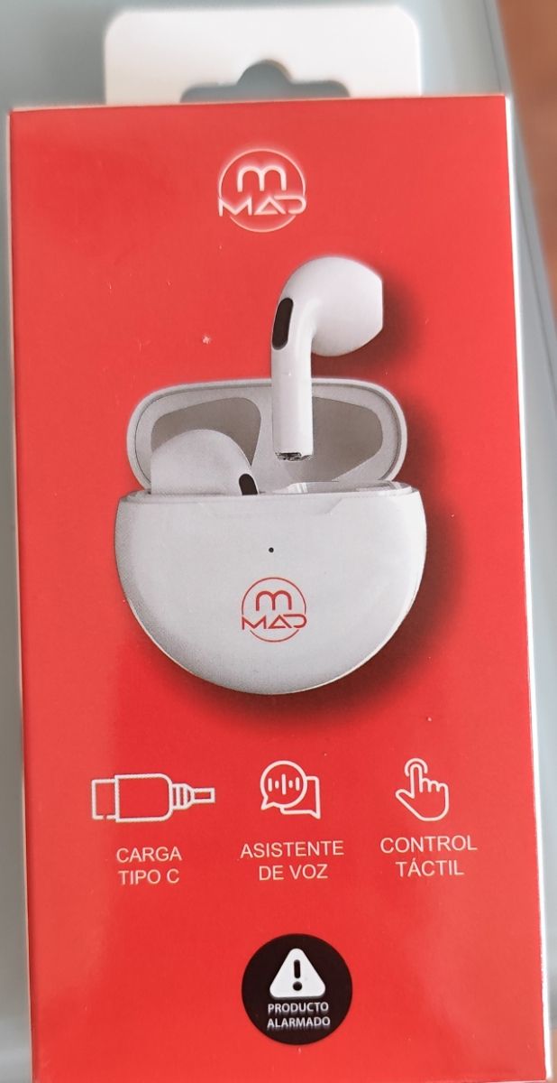 Auriculares inalámbricos Mad blancos