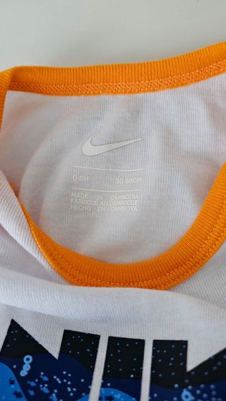 Conjunto Nike bebé 3 piezas 0-6 meses