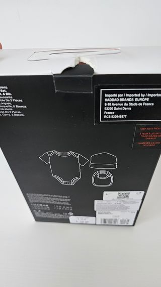 Conjunto Nike bebé 3 piezas 0-6 meses
