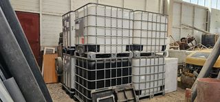 4 depósitos IBC 1000L