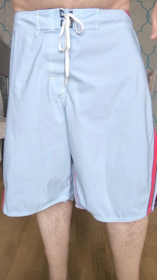 Bermudas Billabong Vintage - Azul y Rojo