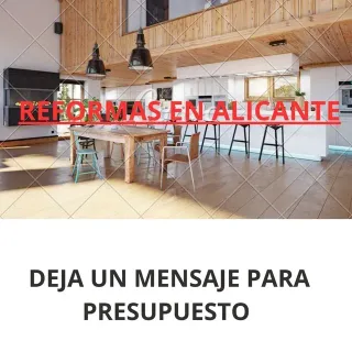 Reformas en Alicante, albañil, pintor, pladur