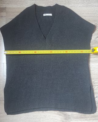 Chaleco Pull&Bear negro - Talla M