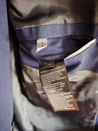 Traje Calvin Klein Slim Fit Talla 46