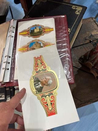 Coleccion vitolas puros antiguas