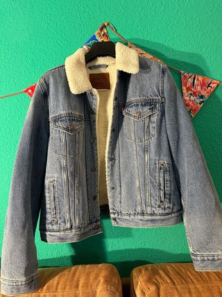 Chaqueta Levis Sherpa azul