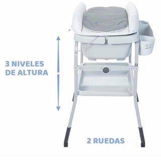Bañera-cambiador Chicco bebé
(valorada en 160€)