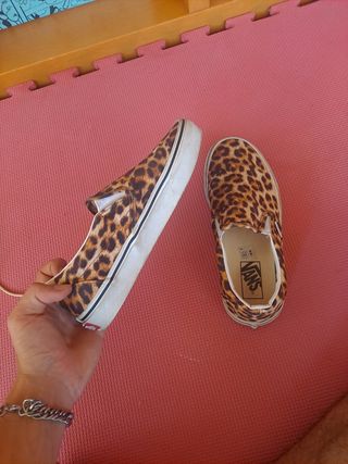 Zapatillas Vans leopardo - 38