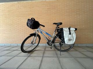 Bicicleta Orbea mujer, estado impecable con bolsa 