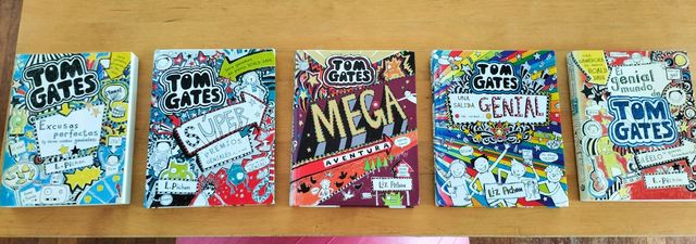 Tom Gates. Colección de 5 libros.