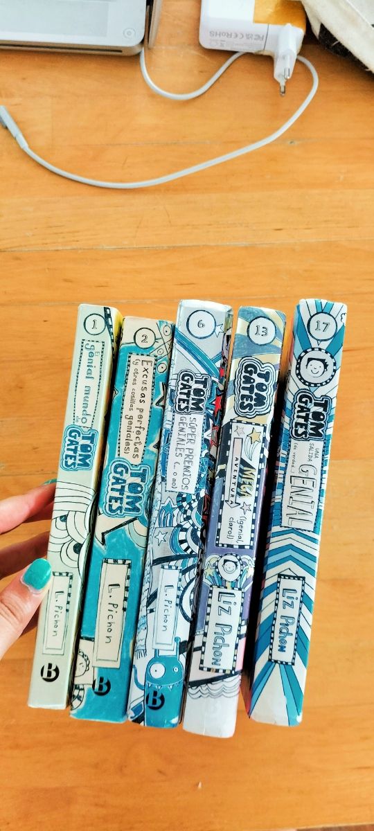 Tom Gates. Colección de 5 libros.