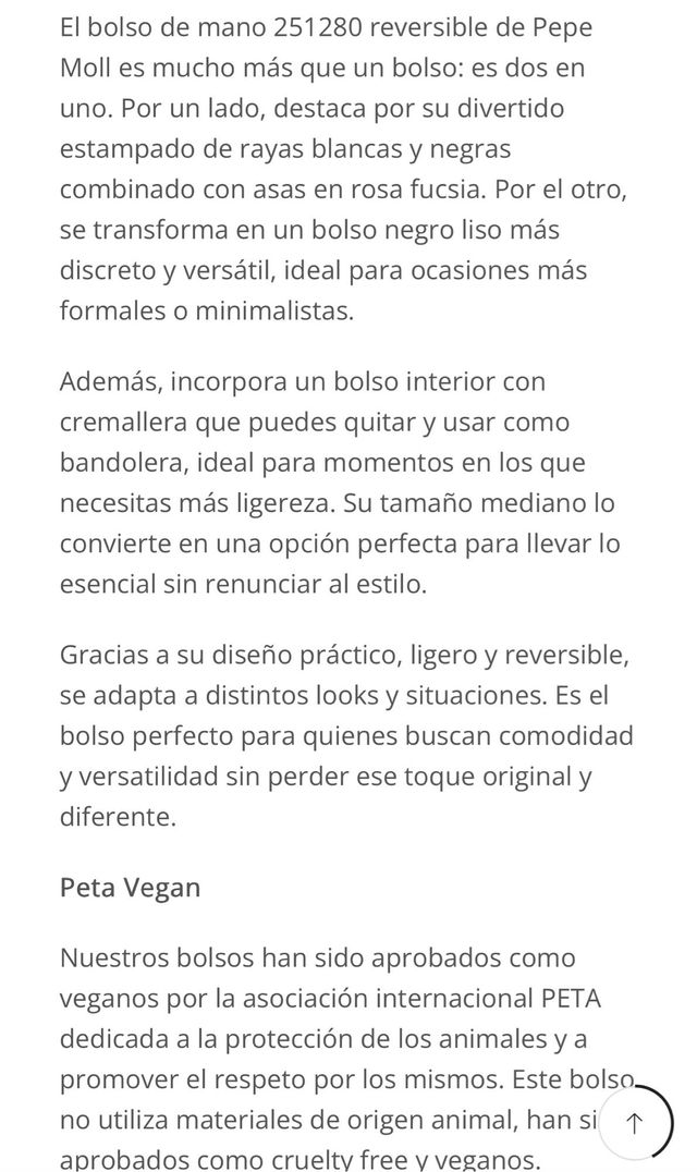 Bolso bandolera Pepe Moll nuevo a estrenar.