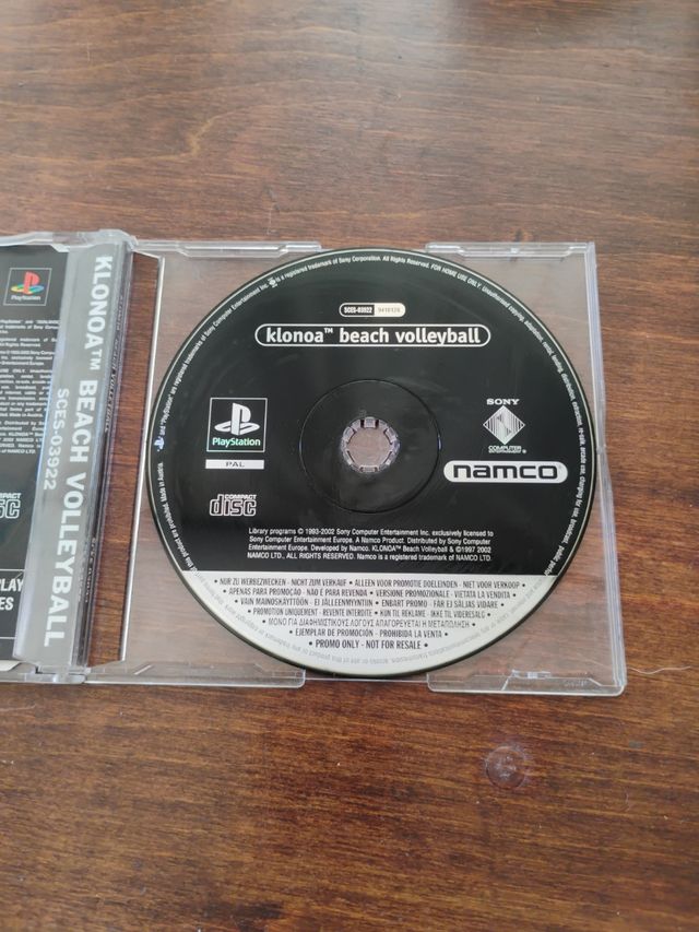 Klonoa Beach Volleyball - PS1 (PAL) 🇪🇦  PLAYSTAT