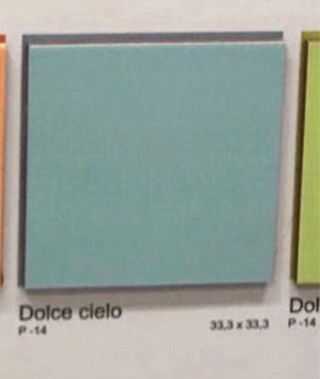 Azulejos baño 12m2 Turquesa Cristacer
