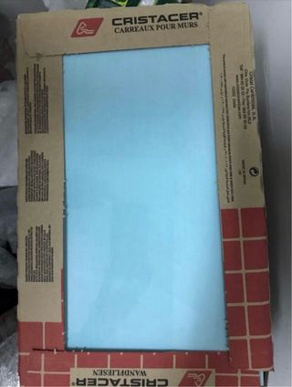 Azulejos baño 12m2 Turquesa Cristacer