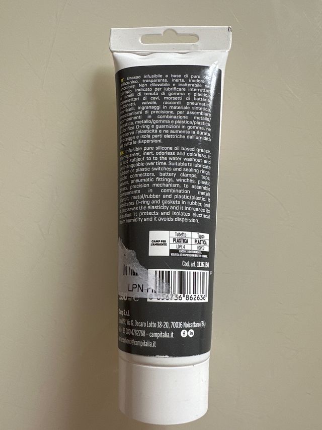 Grasa Silicona CAMP - Lubricante