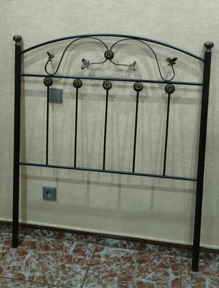 Cabecero forja 105cm - Negro