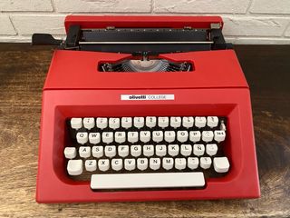 Olivetti College rossa vintage