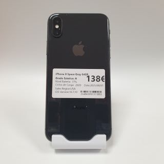 Apple iPhone X grigio 64 GB 354843097311893