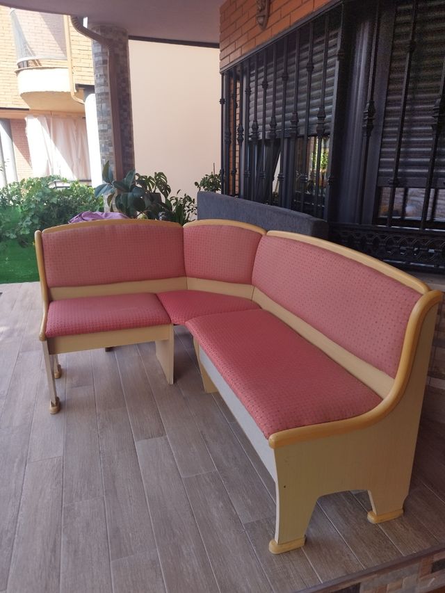 Banco esquinerapink-beige
