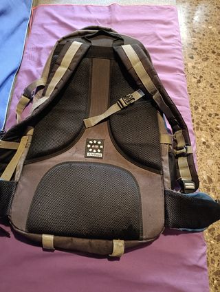 Mochila Alexander - Azul y Marrón
