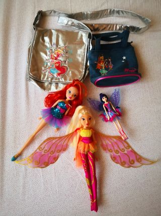Winx Club: 3 bambole + 2 borse
