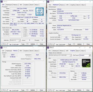 Pc - i5 8400 - 16 Gb DDR4 2400 - GTX 1060 6Gb