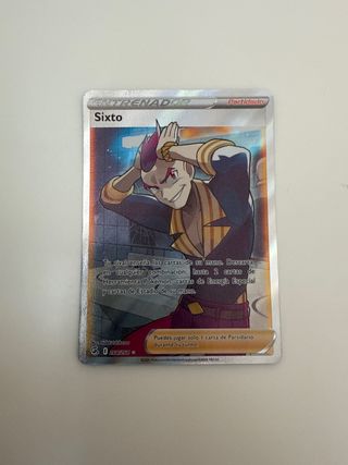 Carta Pokémon Sixto - 264/264